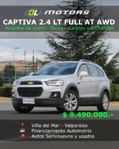 CHEVROLET CAPTIVA 2.4 LT AWD AT - 2017